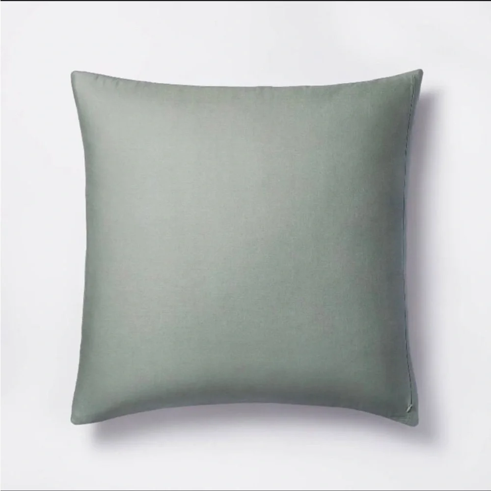 2 | Euro Waffle Matelasse Quilt Sham Light Teal Green - Threshold Studio McGee